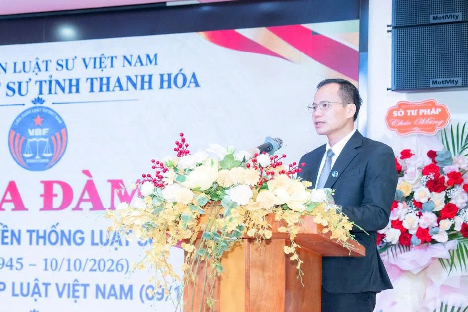 ĐOÀN LUẬT SƯ TỈNH THANH HÓA TỔ CHỨC TỌA ĐÀM KỶ NIỆM 81 NĂM NGÀY TRUYỀN THỐNG LUẬT SƯ VIỆT NAM (10/10/1945 – 10/10/2026) VÀ HƯỞNG ỨNG NGÀY PHÁP LUẬT VIỆT NAM (09/11)